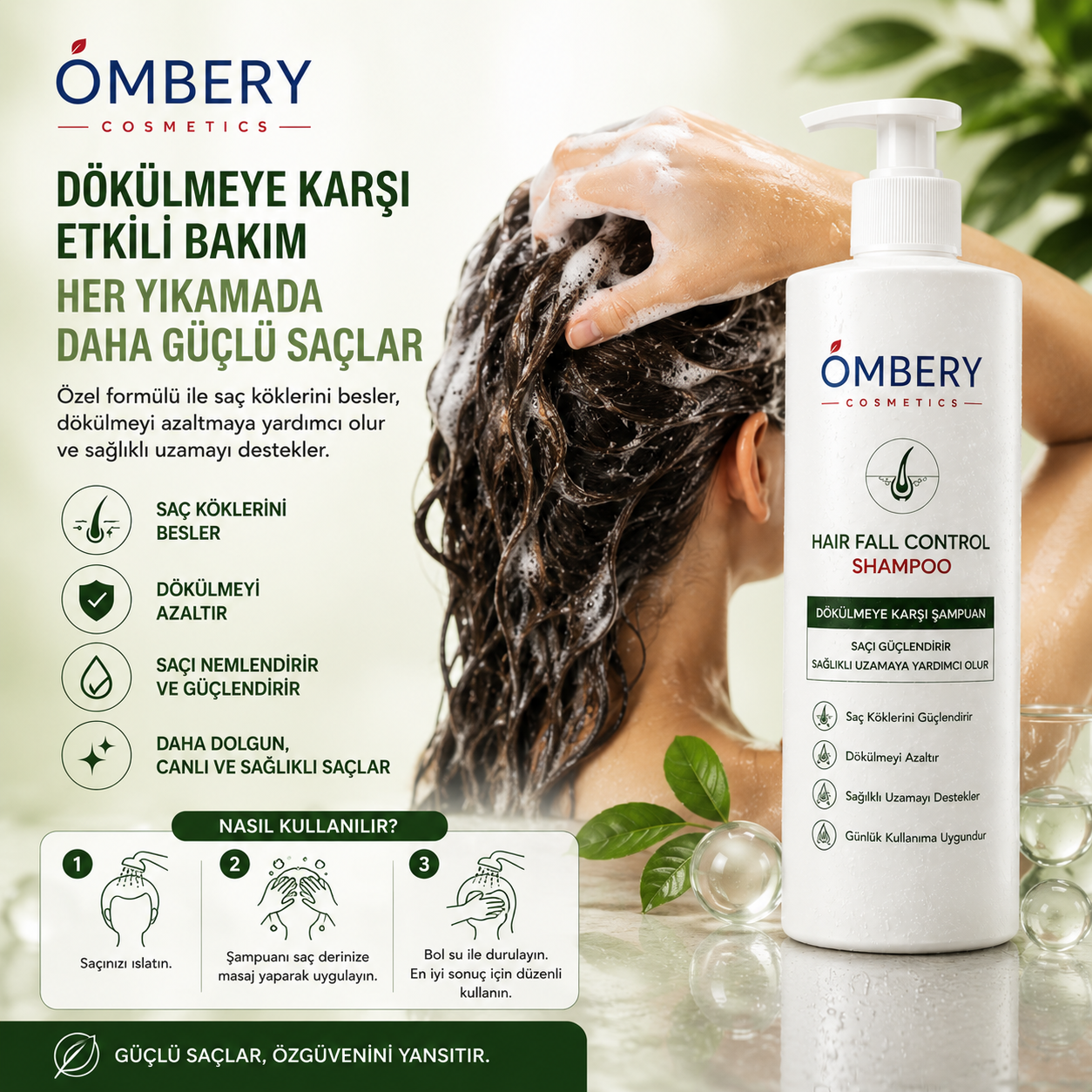 OMBERY™ Dökülmeye Karşı Bakım Şampuanı